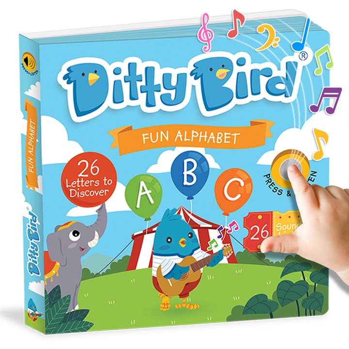 Ditty Bird – wholesale Book – Kids – Fun Alphabet | ABC Song | Ditty Bird Baby Sound Book