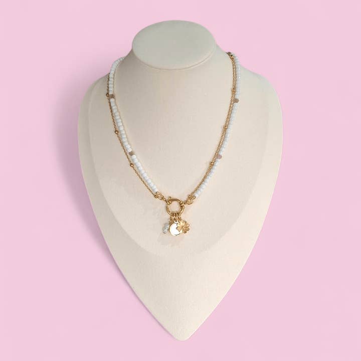 Halskæde Blossem Perle for engroshandel hos Feestbeest-kids