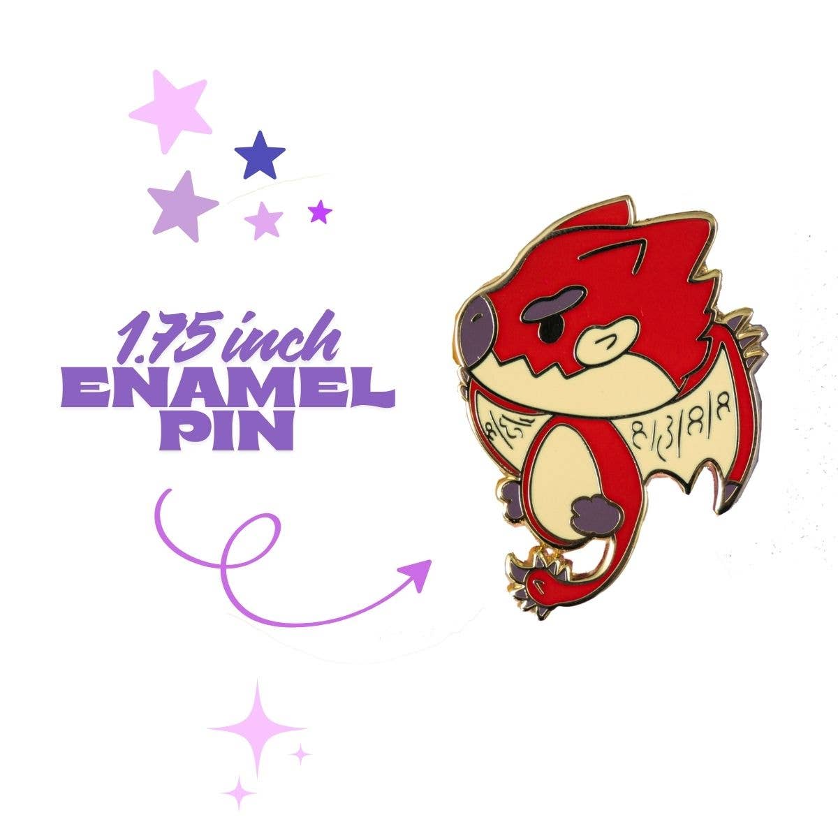 Naytendo - Wholesale Lapel Pin/Button - Rathelos Monster Hunter Enamel Pin Anime3