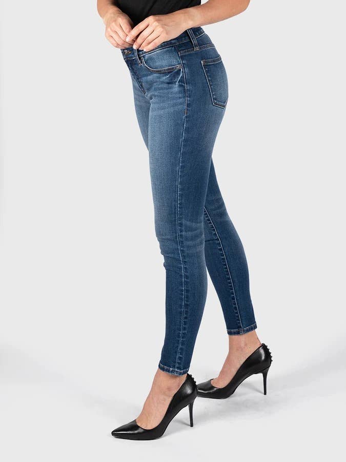 Lila Ryan - Wholesale Jeans - Women's - Louise Mid-Rise Skinny Ankle-Damen1