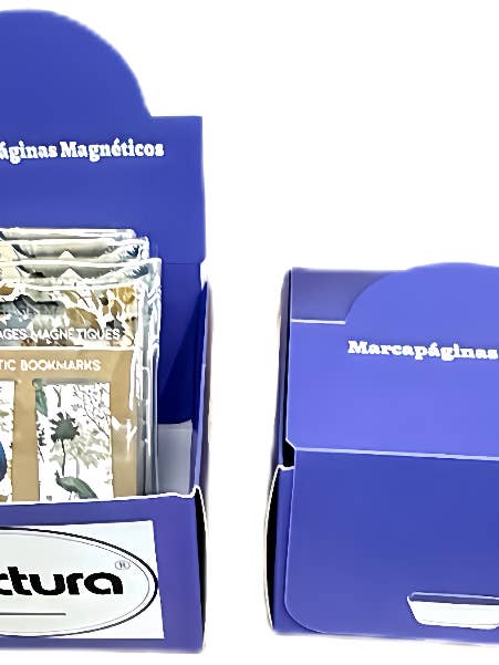 Mini Expositor de 24 unidades de Marcador de Páginas Magnético por atacado de Multi Técnica de Papelería SA