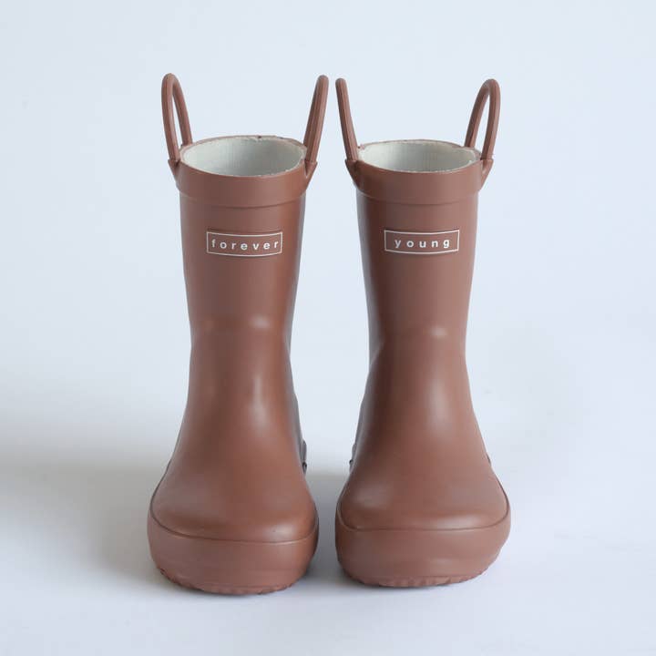 Botas de lluvia para niños Puddle Buddies Forever Young para venta al por mayor de Denver James