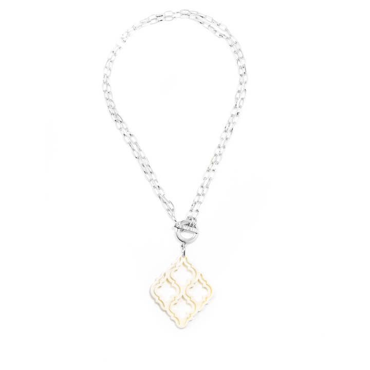 ZENZII Jewelry - Wholesale Pendant/Charm Necklace - Lattice Pendant Necklace17