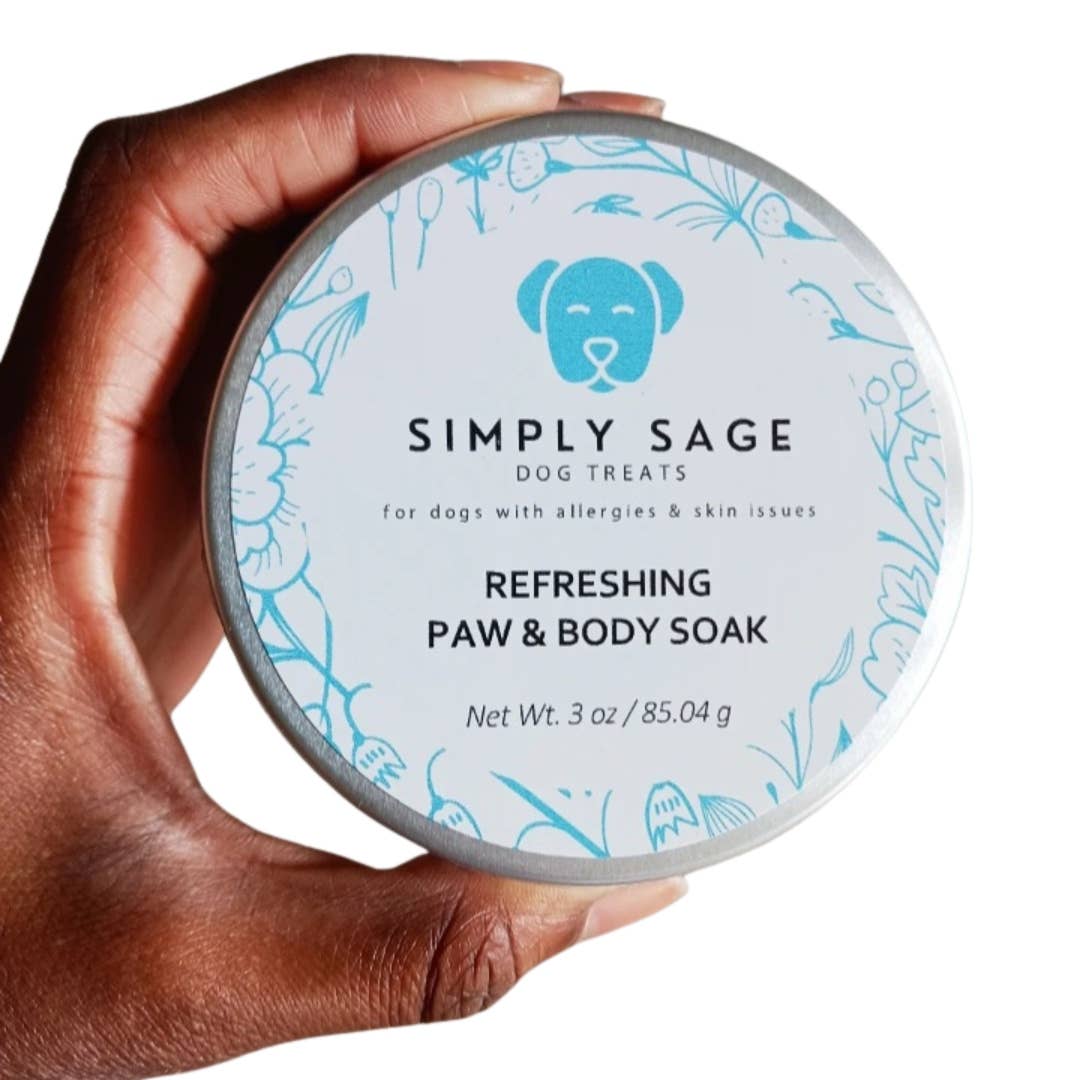 Simply Sage Dog Treats, LLC - Wholesale Pet Deodorizing Spray - Soothing Paw Soak for Dry, Itchy, & Irritated Skin and Paws12