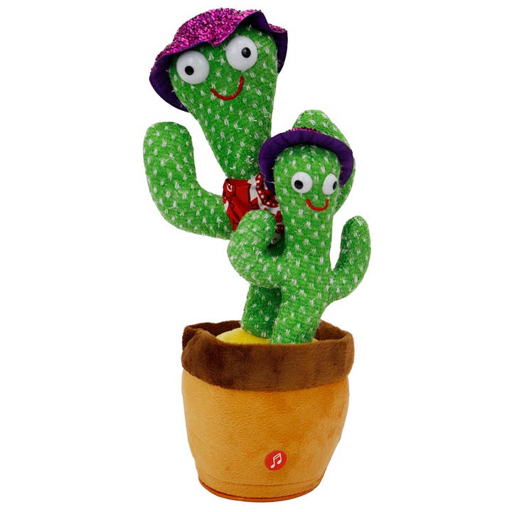 Cap Zone - Vente Peluche – enfant et bébé - Jouet imitant le son Double Fiesta Sombrero Cactus9
