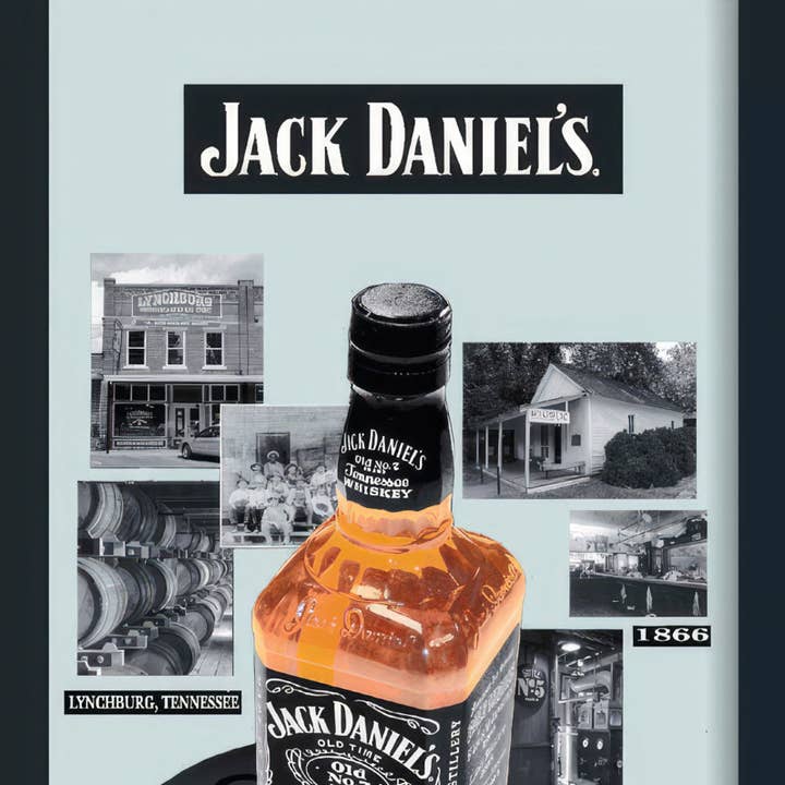 Close Up GmbH - Wholesale Vanity Mirror - Jack Daniel's Spiegel Bottle & Distillery0