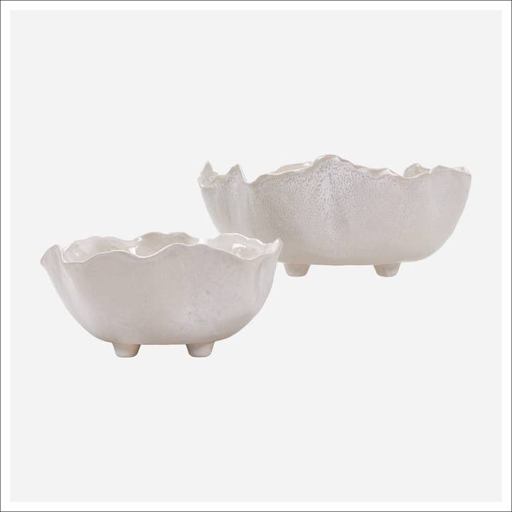 Kavana Decor by The Import Collection - Wholesale Decorative Plate/Dish/Bowl - Magnus Bowls -Set 2
