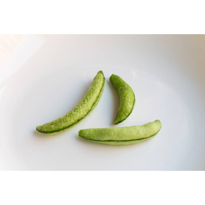 TerraLand – Großhandel Getrocknetes/dehydriertes Gemüse – Terraland Snap Pea (Meersalz) 8* 1,5 Unzen (42,5 g)