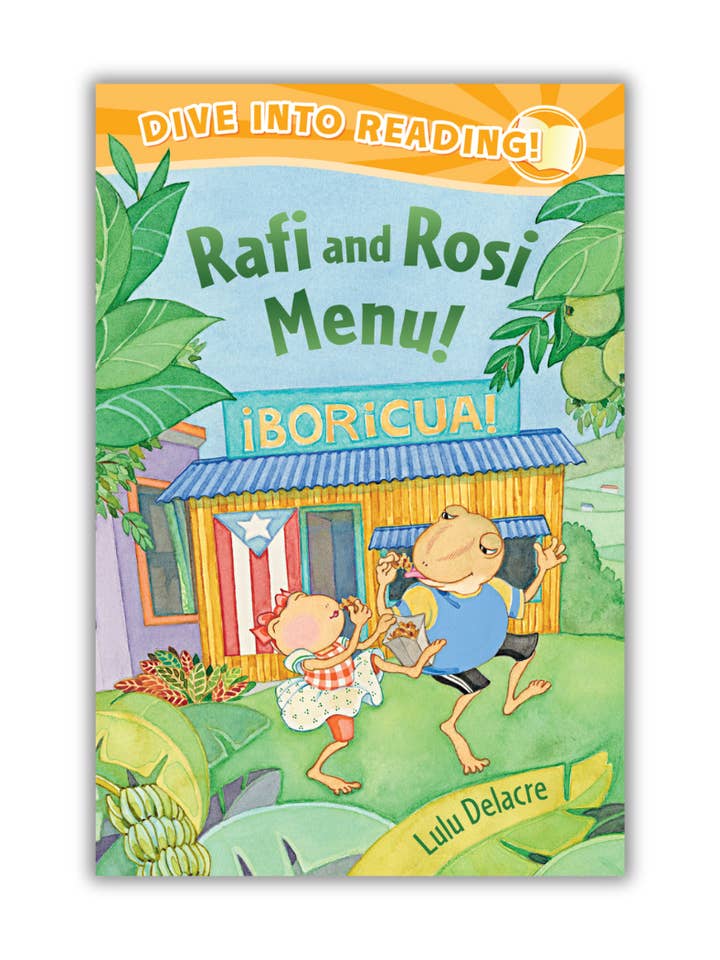 Rafi and Rosi Menu! by Lulu Delacre for wholesale by Lee & Low Books Inc