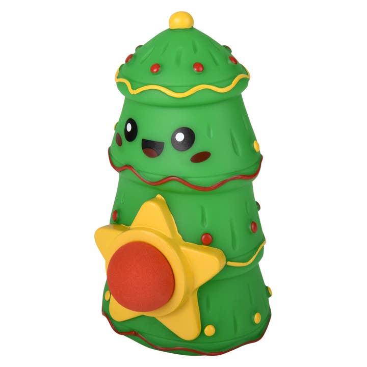 The Toy Network - Wholesale Classic Toy - Kids - CHRISTMAS TREE FOAM BALL BLASTER 5.5"1