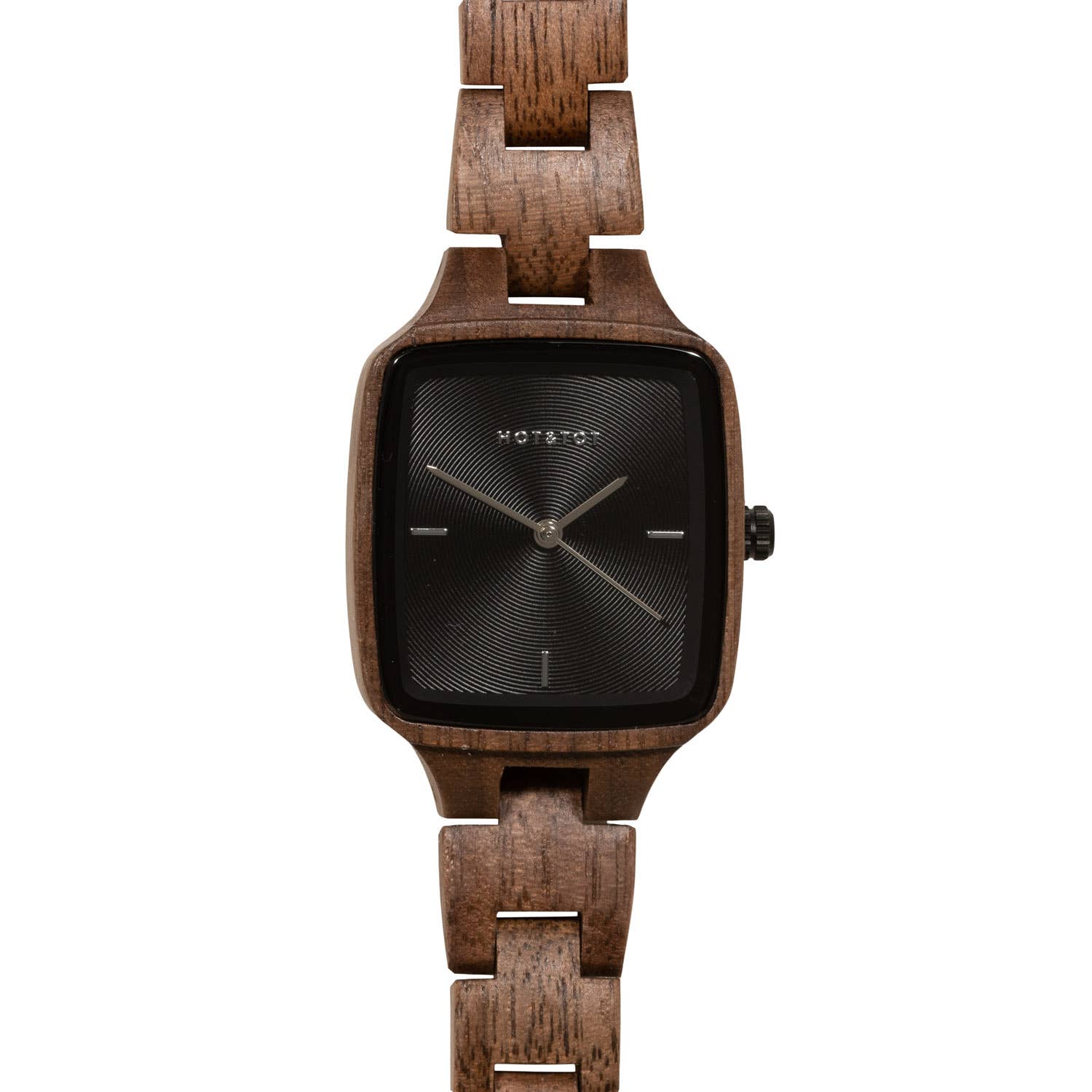 HOT&TOT - Wholesale Polshorloge - Dames - WODAN PETITE | Houten dameshorloge | Duurzaam | Vierkant4