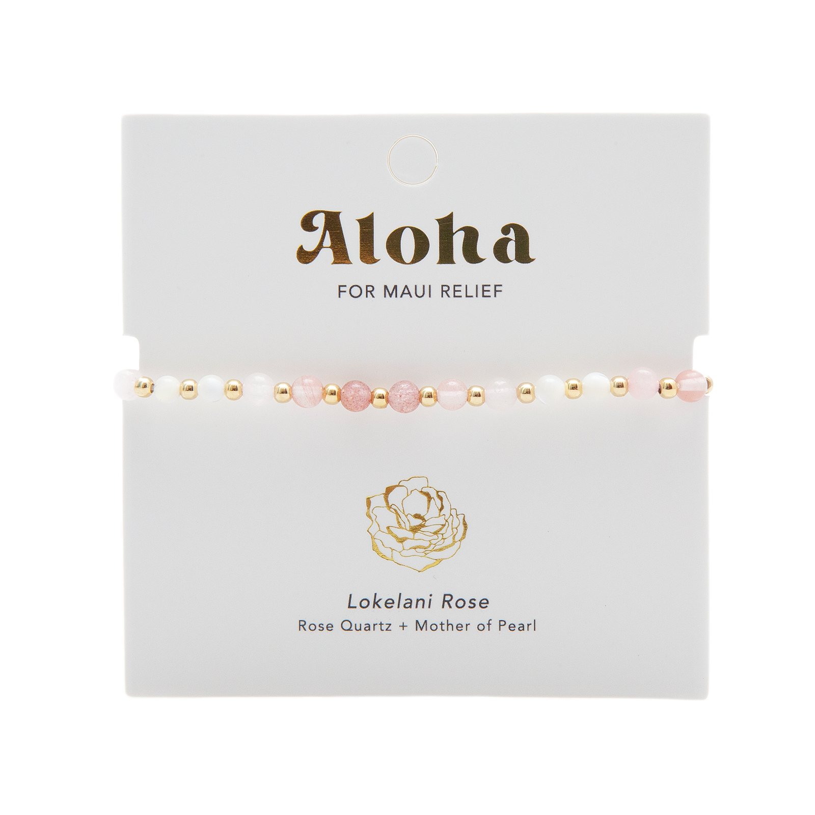 Lotus and Luna - Wholesale Beaded Bracelet - Hawaii 4mm Healing Bracelet - Maui1