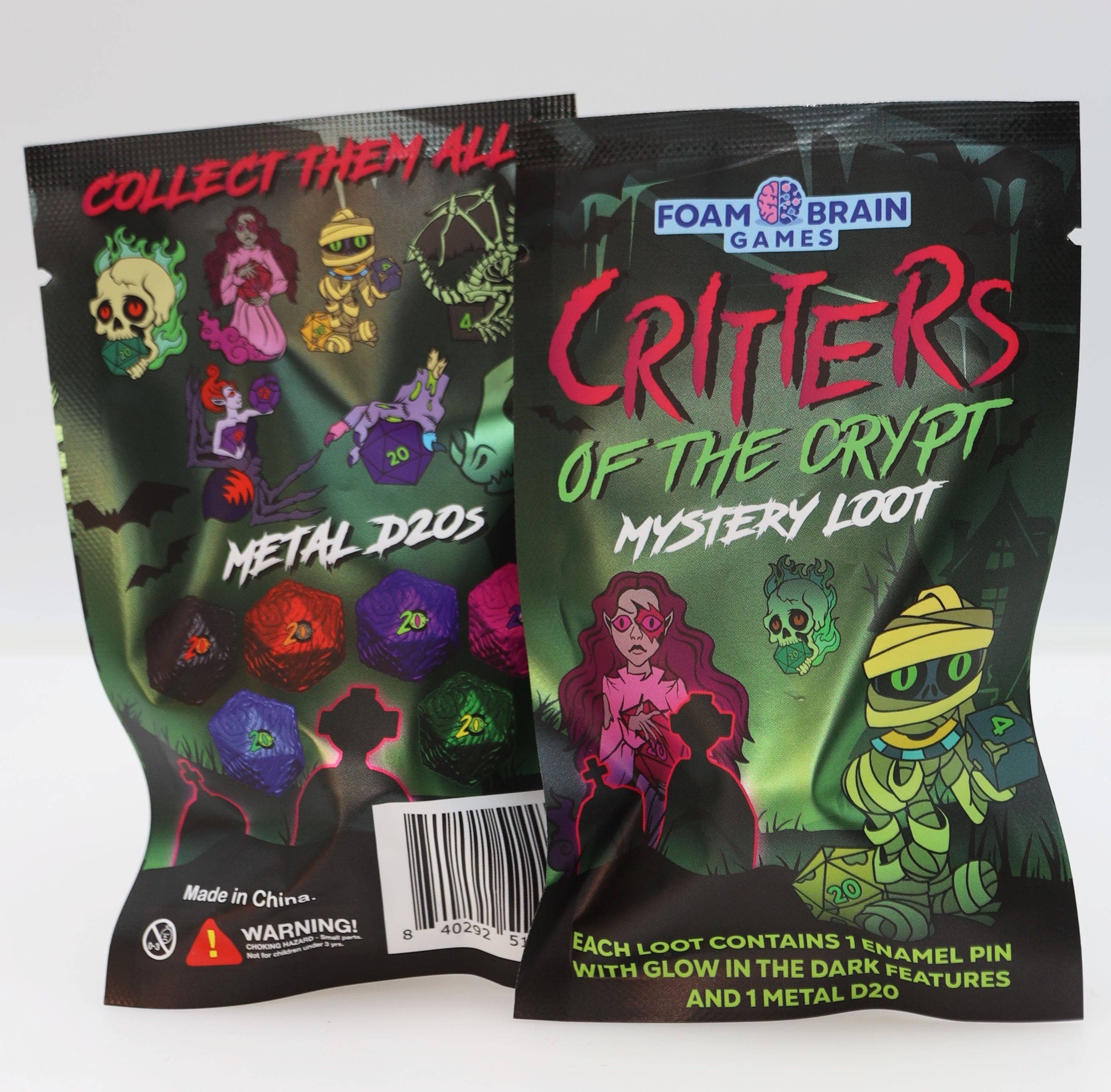 Foam Brain Games - Wholesale Dice - Mystery Loot: Critters of the Crypt9