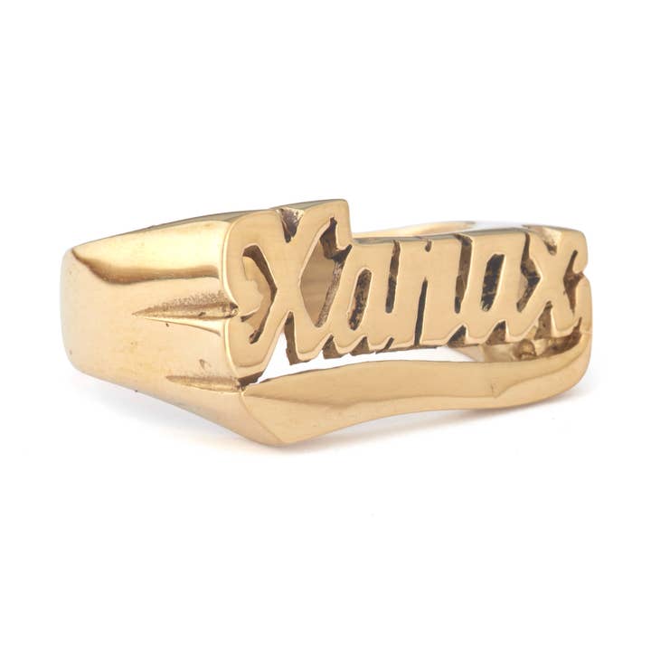 SNASH JEWELRY - Wholesale Signet Ring - Xanax Ring