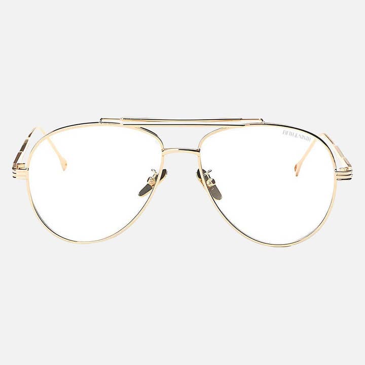 Gold Spencer Blue Light Glasses for wholesale on Faire
