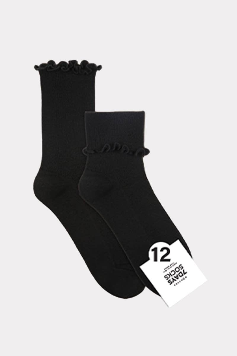 7DAYSSOCKS - Vendita all'ingrosso Calzini - Donna - Calzini da donna Crew Frill7