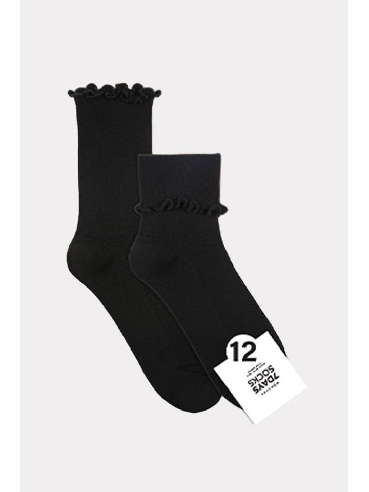 7DAYSSOCKS - Vendita all'ingrosso Calzini - Donna - Calzini da donna Crew Frill7
