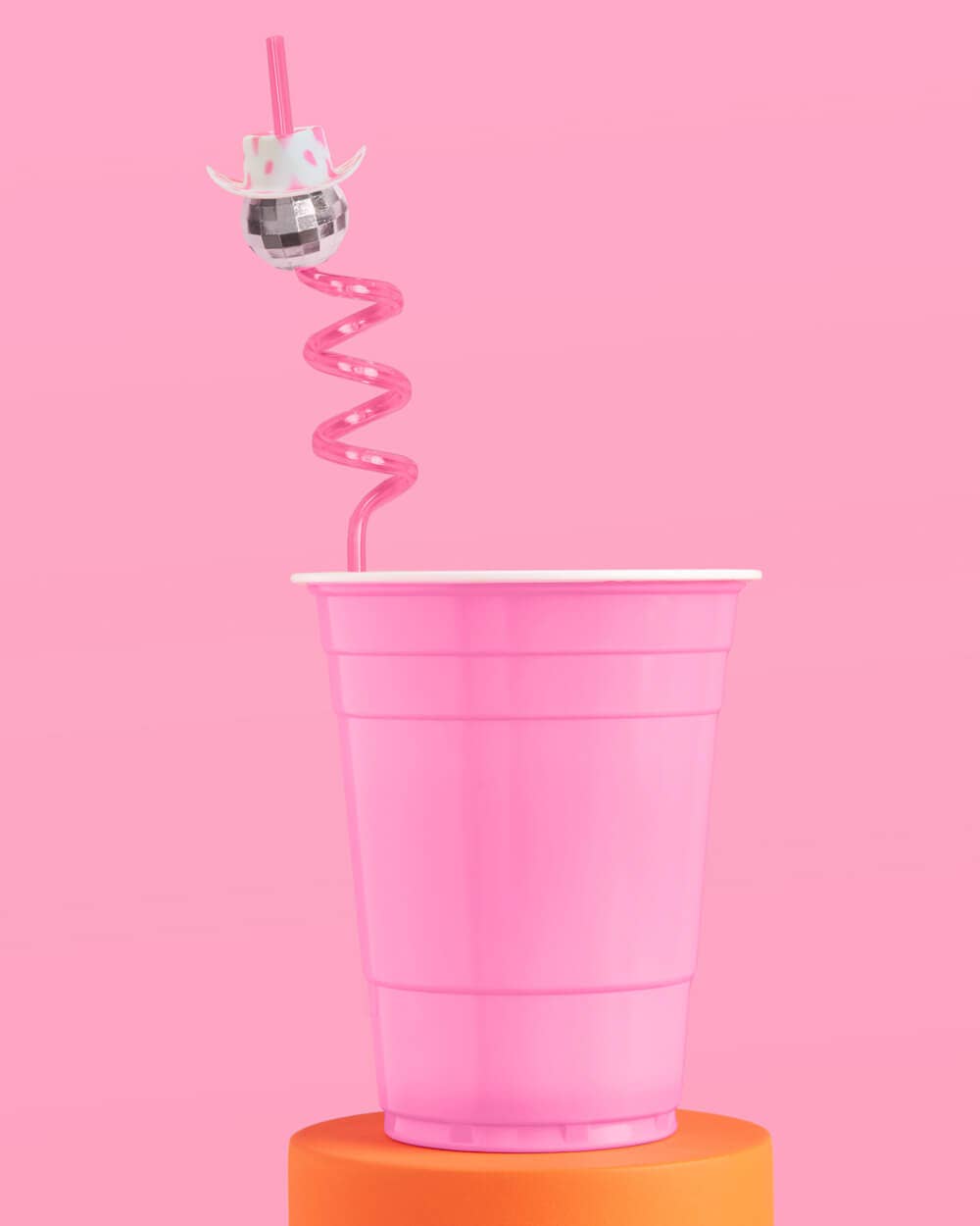 xo, Fetti - Wholesale Drinking Straw - Disco Cowgirl Straws, Bachelorette Supplies, Birthday Decor3