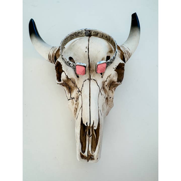 Boho Ranch Shop - Vente Bracelet manchette - Bracelet Jonc en Pierre de l'Ouest1