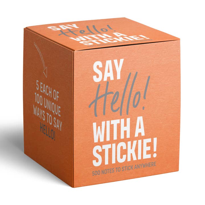 Gibbs Smith - Wholesale Sticky Notes - Say Hello Sticky Notes0