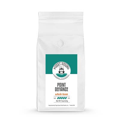 Point Defiance - Dark Roast for wholesale by Puget Sound Coffee