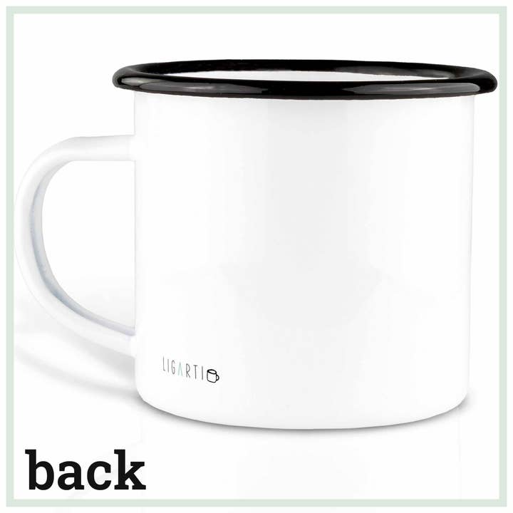 LIGARTI - Wholesale Koffiemok - Emaille mok - luiaard