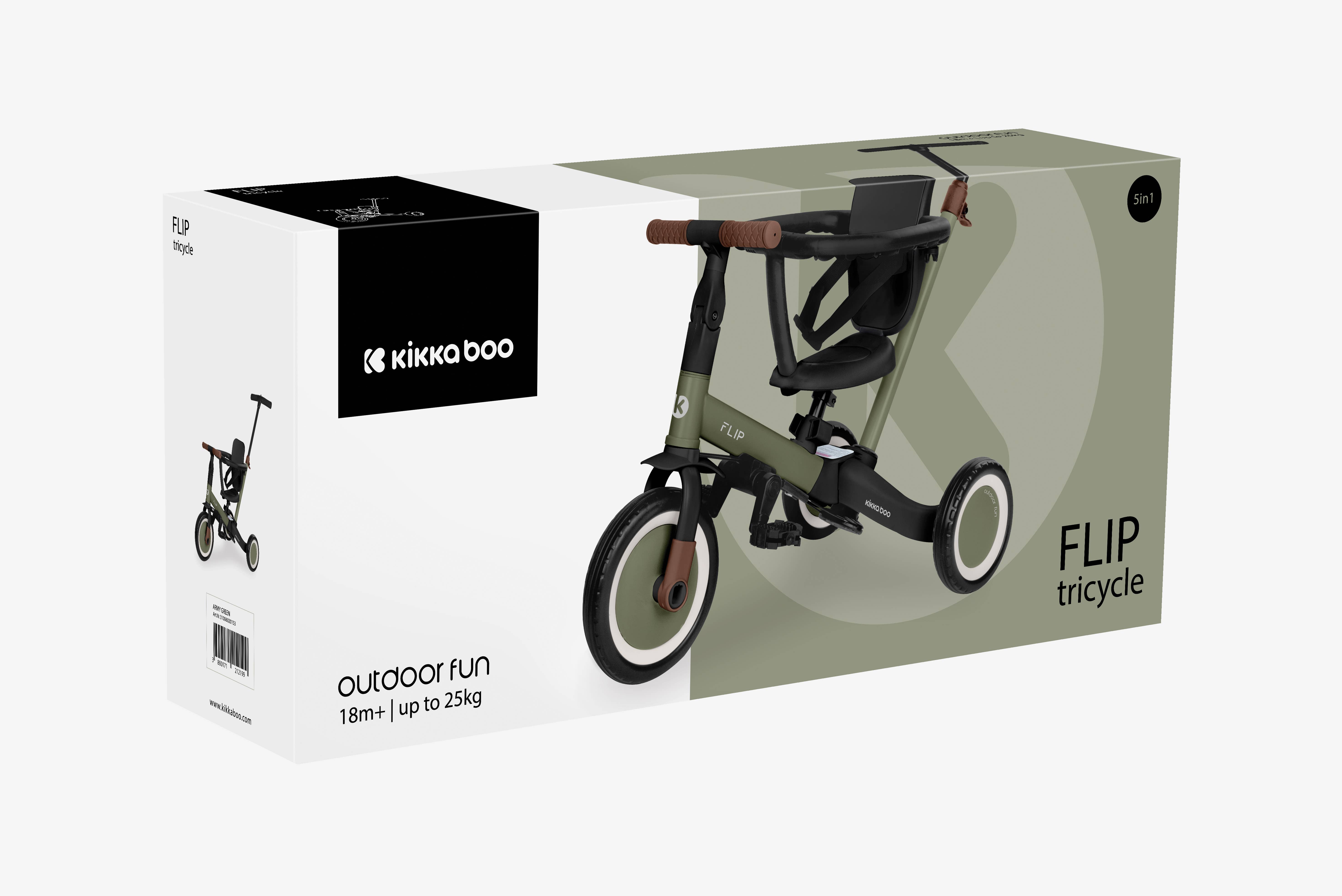 Kika Group Ltd. - Vente Vélo et trottinette – enfant - Tricycle 5 en 1 Flip29