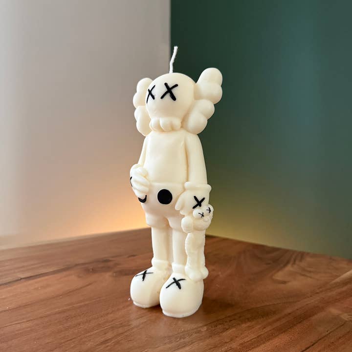 Allure CA - Wholesale Novelty Candle - KAWS Inspired Candle | Standing KAWS with Toy | Collector’s 2