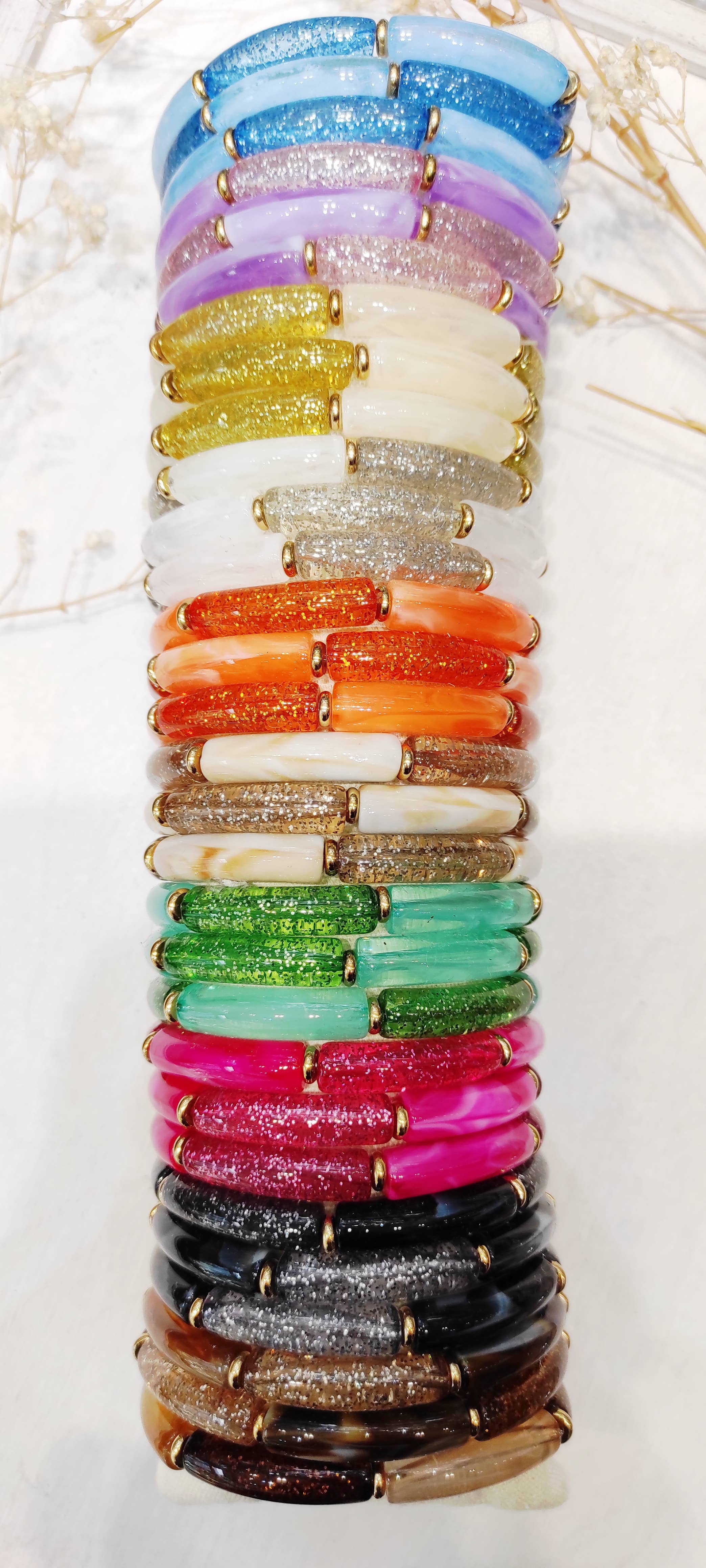 LOLO & YAYA - Wholesale Retailer Display - Jewelry - Cosmic Bangles—Display of 30 bracelets