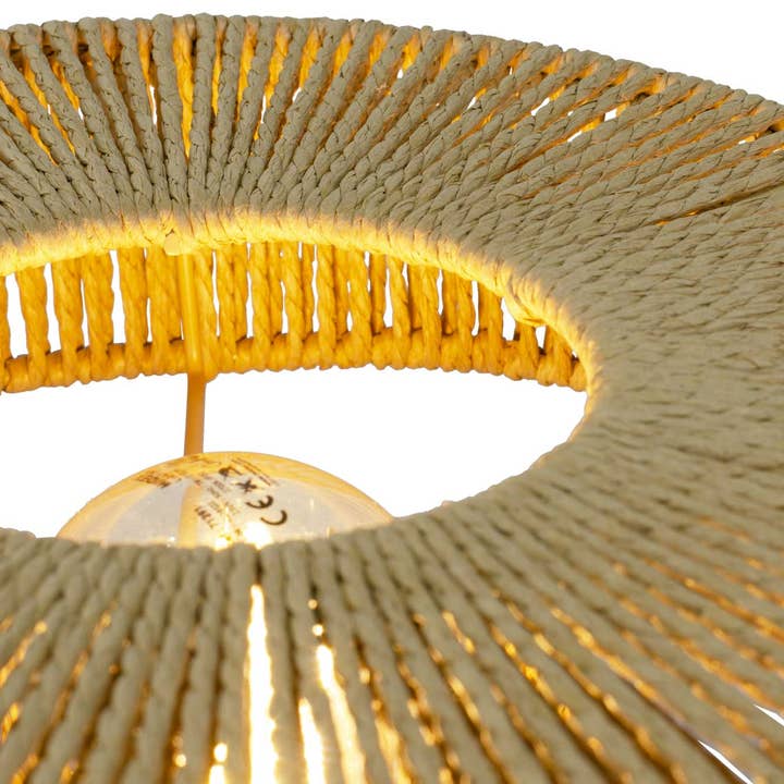 C-Création - Wholesale Floor Lamp - Toza natural rope table lamp3