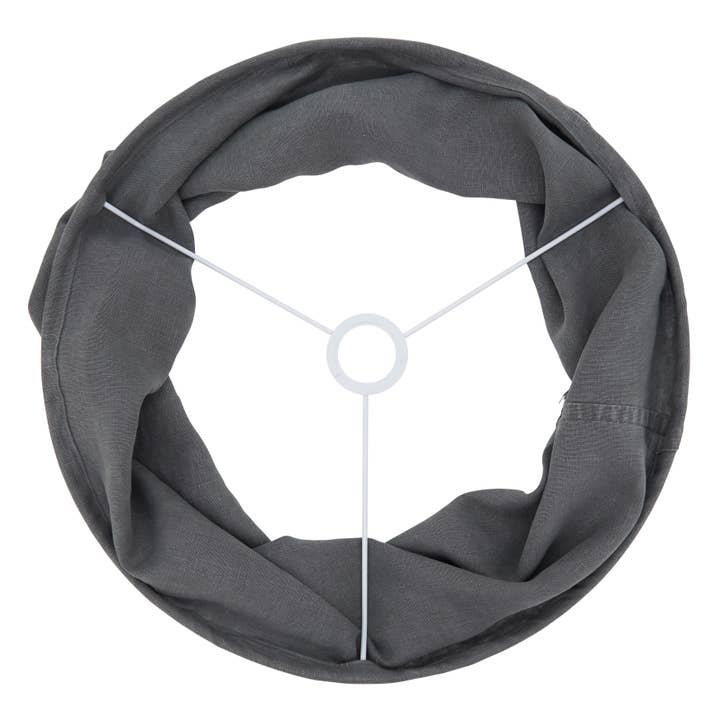 Saro Lifestyle - Wholesale Lamp Shade - Stonewashed Fringe Lamp Shade10