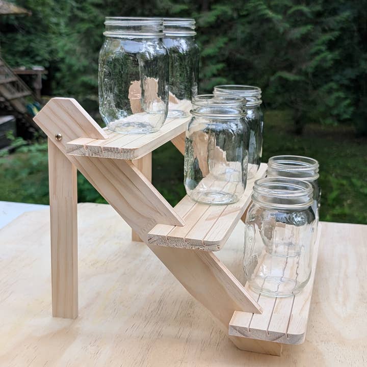 Leftover Hippies Incense - Wholesale Retailer Display Stand/Case - Display Stand with Jars