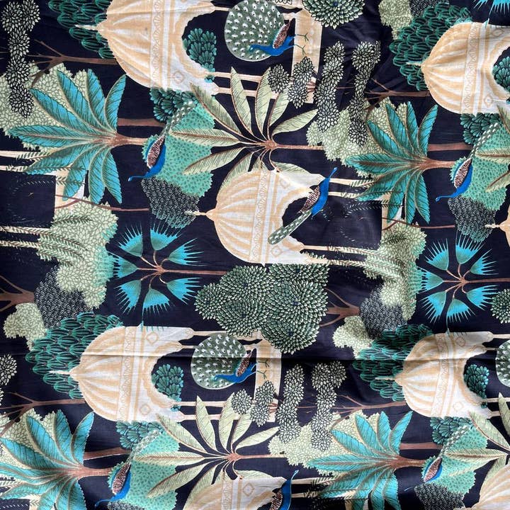 GYPSY STUDIO - Wholesale Fabric Paint - Unique Design Block Printed Dressmaking Fabric By The Yards1