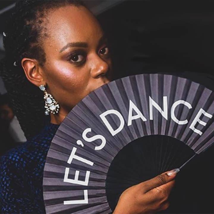 Khu Khu - Wholesale Handheld Folding Fan - Let's Dance Hand-fan5