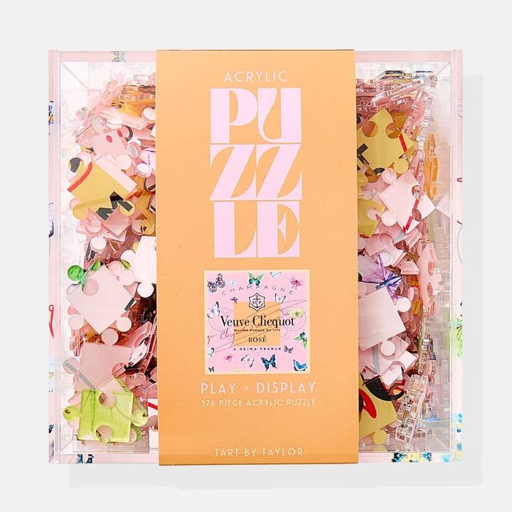 Tart By Taylor - Wholesale Puzzle - Adult - Rose Butterfly Acrylic Puzzle0