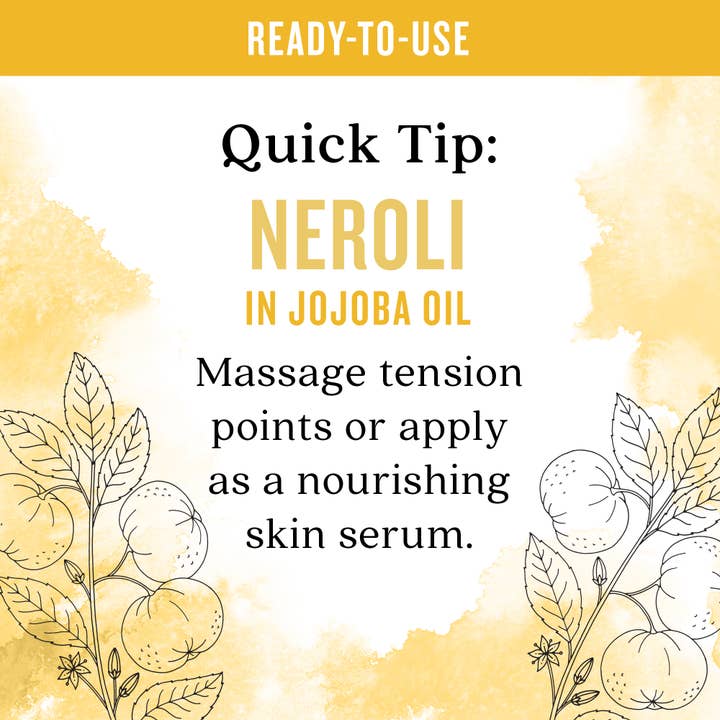 Aura Cacia - Wholesale Essential Oil - Ready To Use Neroli Essential Oil In Jojoba Oil, 0.5 Fl Oz3