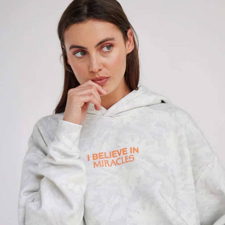 I believe in miracles - camo hoodie for wholesale by Stay Rooted Company