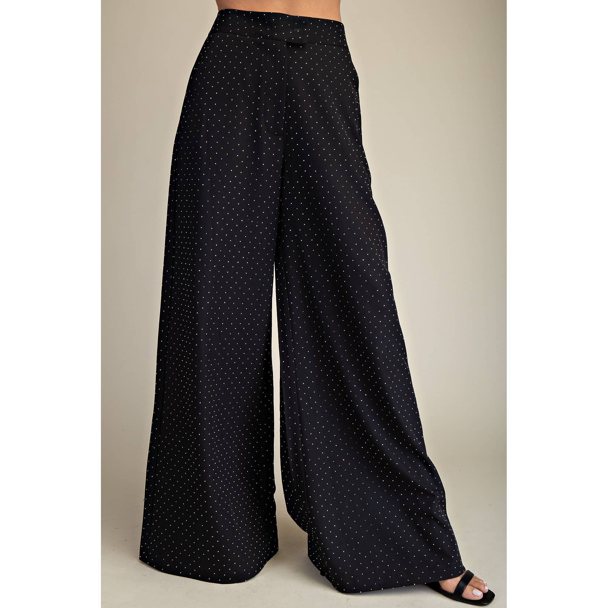 STYLE USA – Engroshandel Bukser - Dame – NYE Højtaljede Vide Bukser10