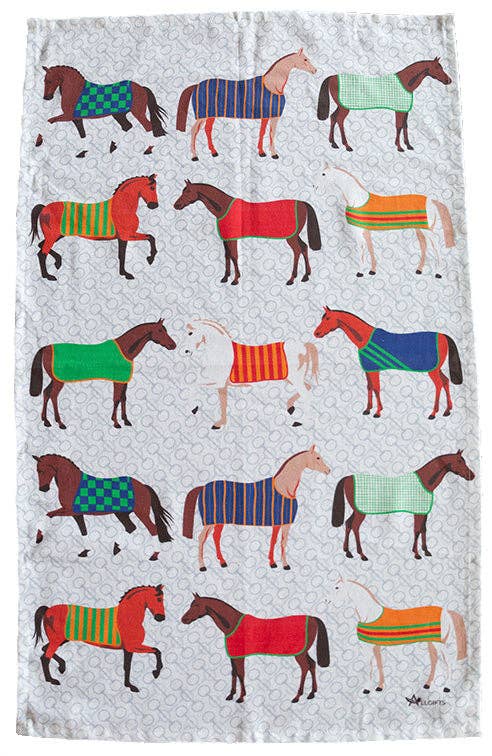 Allgifts Australia - Wholesale Tea Towel - Tea Towel - Horses