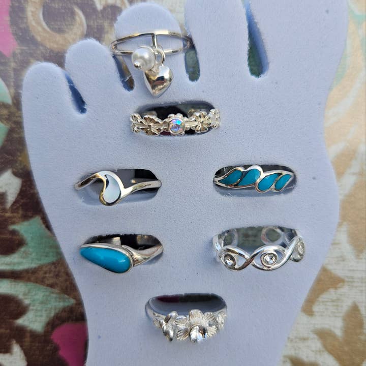 So... Silver Jewelry – wholesale Tåring – 20 Premium Silver Tåringar med Display2