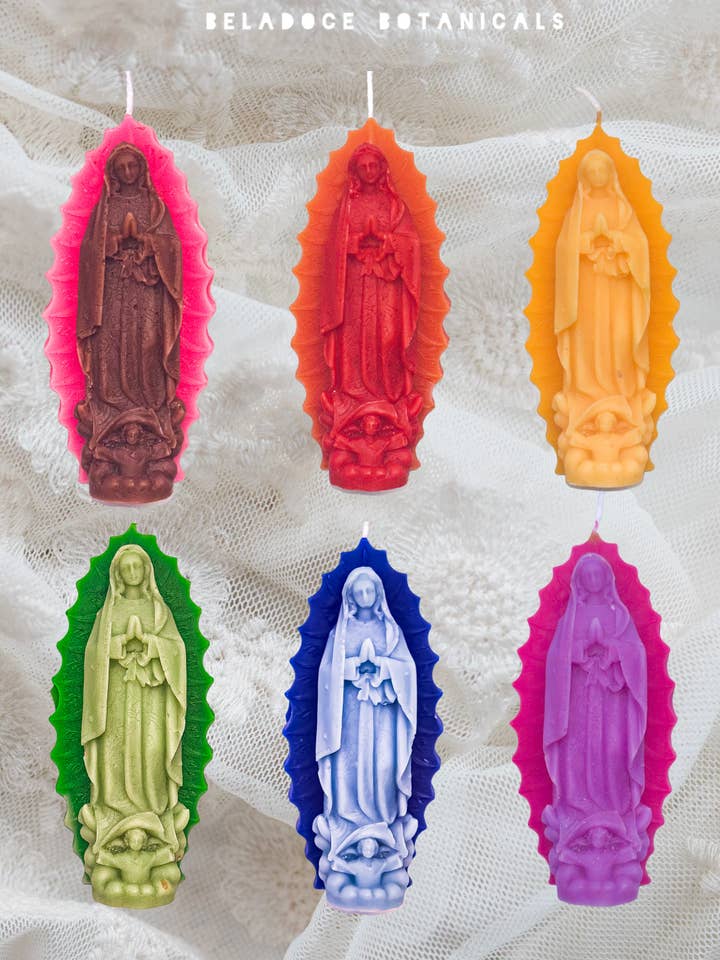 Seasonal market candles for wholesale by Beladoce Botanicals