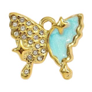 Blue butterfly for wholesale by Coco Luna Collection