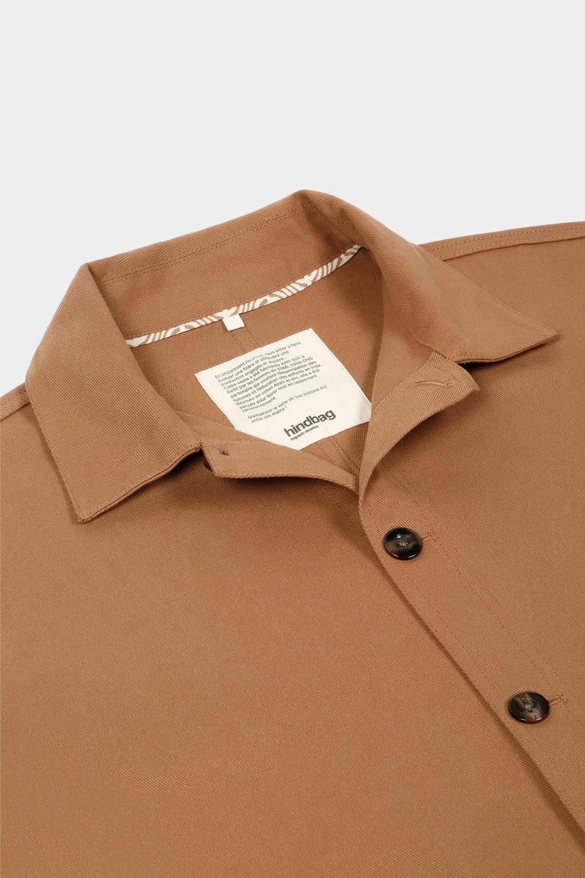 Hindbag – wholesale Jacket – Men's – Marcel Cinnamon Unisex Jacket5