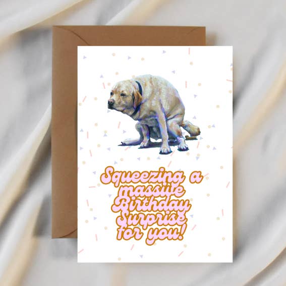 Birthday Surprise Card for wholesale by Party Collective