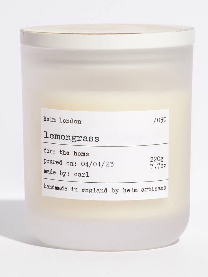 Vela Lemongrass (exclusiva de Faire) para venta al por mayor de Helm London