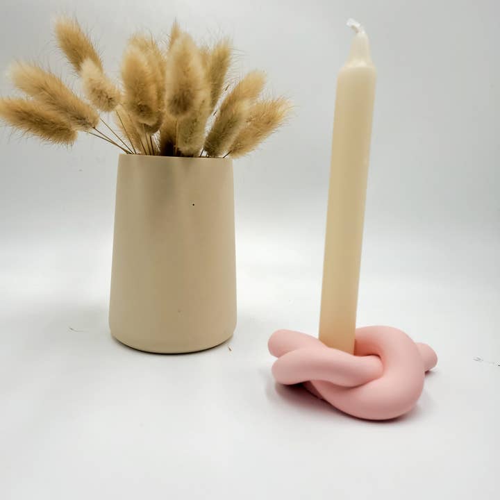 Galina Créations - Wholesale Candle Holder - Isis pink candle holder