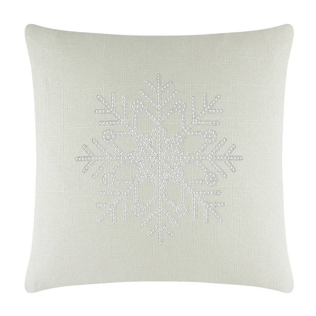Sparkles Home - Wholesale Throw/Decorative Pillow - Rhinestone Snowflake Pillow53