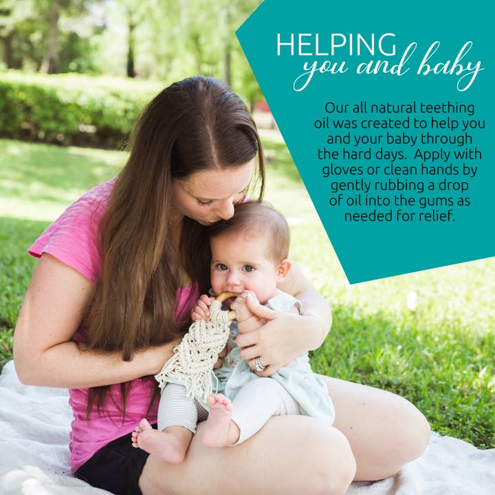 Sweetbottoms Naturals - Wholesale Teether (Not Clip-On) - Baby - Organic Teething Oil for Immediate Relief3