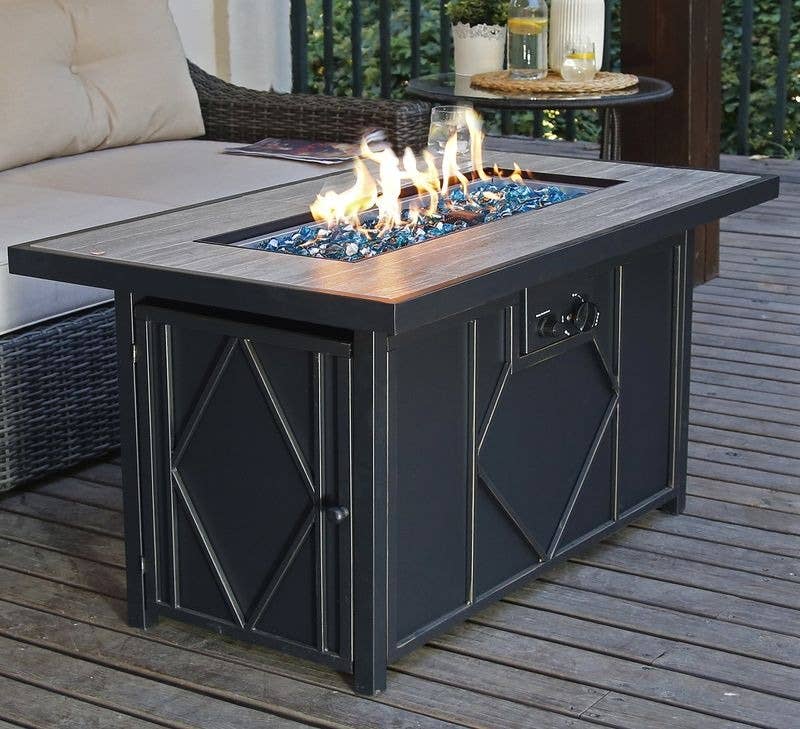 SHINERICH - Wholesale Fire Pit - Heatmaxx 60,000 BTU 42” Gas Fire Pit Table9