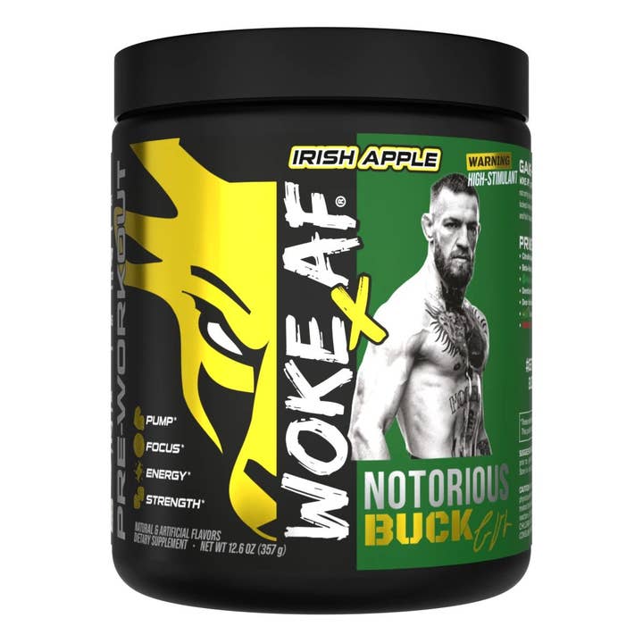 Campus Protein - Wholesale Protein/Superfood Powder - Bucked Up x Conor McGregor WOKE AF